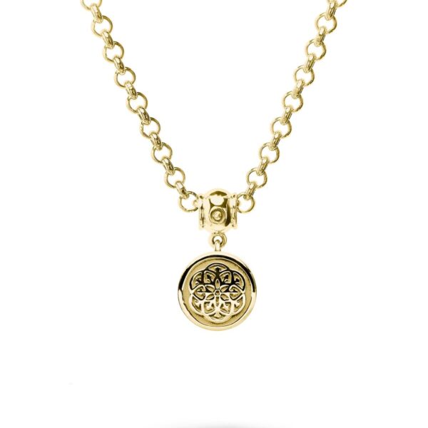 Подвеска Stamp gold