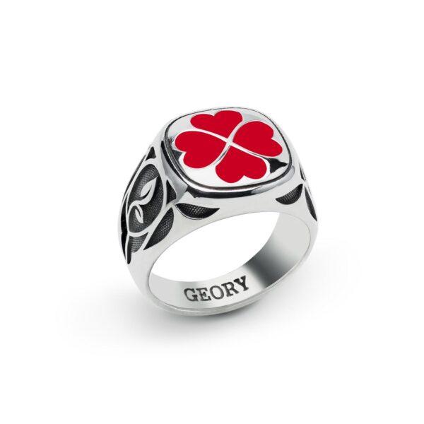 Кольцо Good Luck red