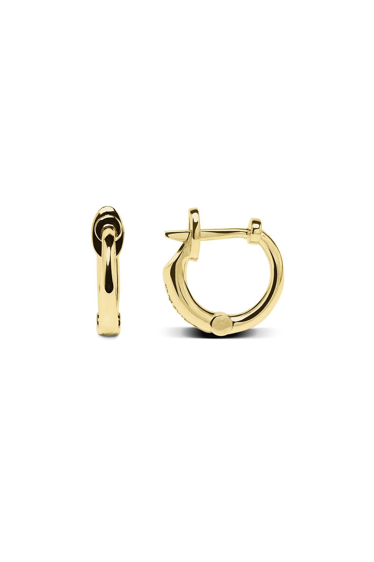 Серьги Laconic mini gold — фото 2