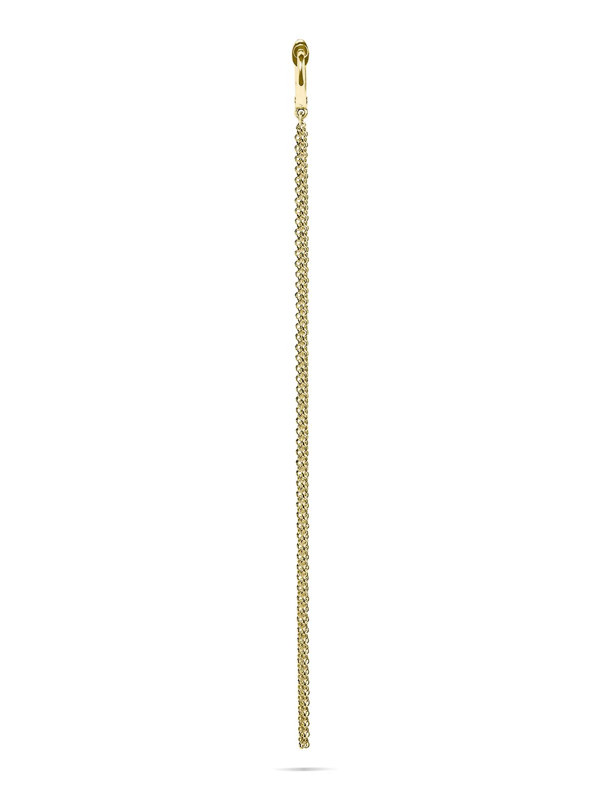 Моносерьга Chains gold — фото 2